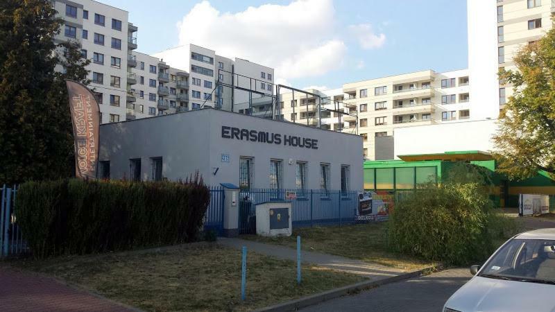 Hostel Erasmus House Warschau Exterior foto